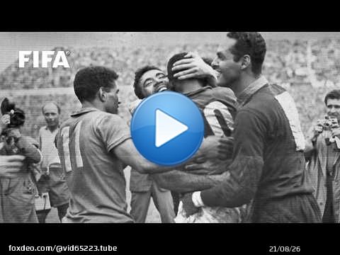 Vintage 1958 FIFA World Cup Goals & Highlights!