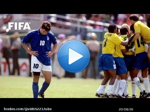 Finale en 10 minutes | Le Brésil arrête l'Italie et Baggio | Coupe du Monde de la FIFA 1994