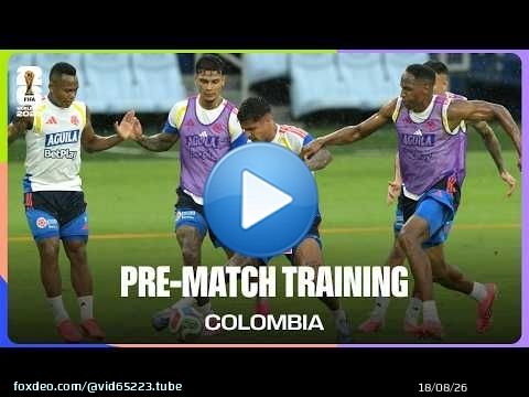 Colombia Train Before Switzerland | FIFA World Cup 2026\u2122