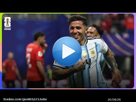 But d'Enzo Fernandez | Argentine 3-2 Égypte | Coupe du Monde de la FIFA 2026\u2122