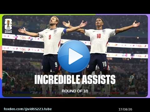 Meilleures passes décisives | Huitièmes de finale | Coupe du Monde de la FIFA 2026\u2122