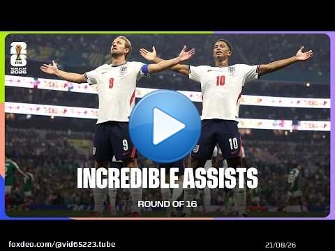 Meilleures passes décisives | Huitièmes de finale | Coupe du Monde de la FIFA 2026\u2122