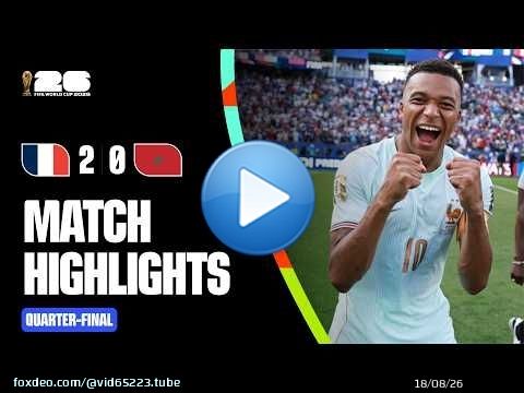 Résumé | France 2-0 Maroc | Coupe du Monde de la FIFA 2026\u2122