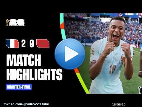 Résumé | France 2-0 Maroc | Coupe du Monde de la FIFA 2026\u2122