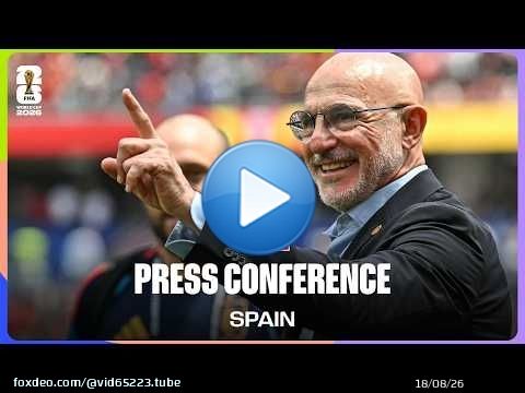 Conférence de presse d'après-match : Luis de la Fuente (Espagne) sur la victoire 2-1 contre la Be...