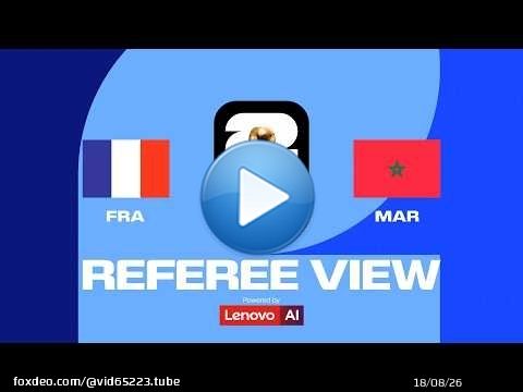 Mbappé mène la France face au Maroc | Le point de vue de l'arbitre | Propulsé par Lenovo