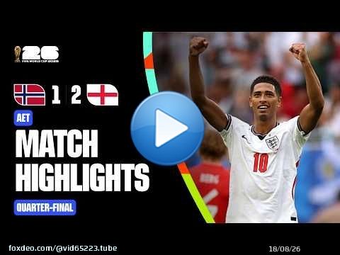 Temps forts | Norvège 1-2 Angleterre | Coupe du Monde de la FIFA 2026\u2122