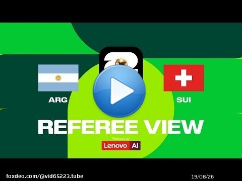 Argentina v Switzerland: Alvarez Extra-Time Strike | Ref's POV | Powered by Lenovo