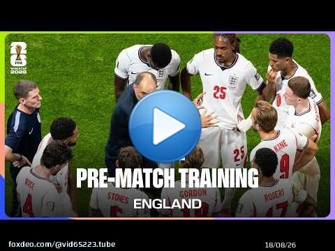 England Train Before France | FIFA World Cup 2026\u2122