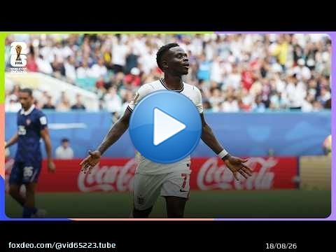 But de Bukayo Saka | France 4-6 Angleterre | Petite finale de la Coupe du Monde de la FIFA 2026\u2122