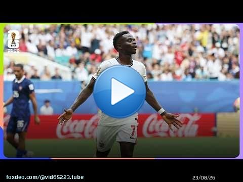 But de Bukayo Saka | France 4-6 Angleterre | Petite finale de la Coupe du Monde de la FIFA 2026\u2122