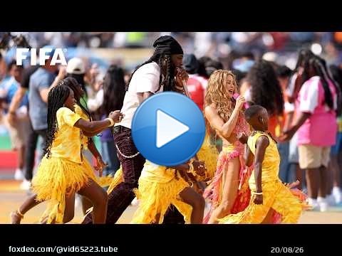 Shakira, Burna Boy & Triplets Ghetto Kids | Spectacle de la mi-temps | Performance complète