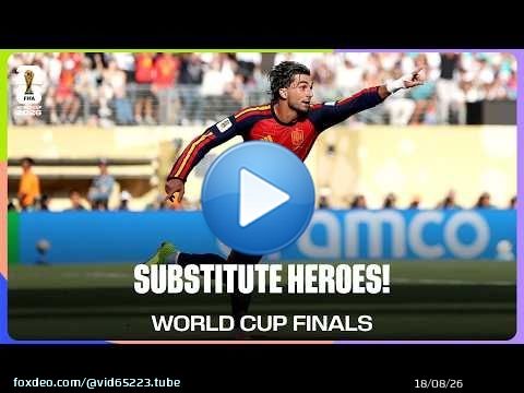 Buts de remplaçants | Finales de la Coupe du Monde de la FIFA