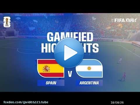 Alt Cast Highlights: Spain v Argentina | FIFA World Cup 2026\u2122 Final