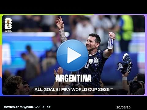 Argentine | TOUS LES BUTS | Coupe du Monde de la FIFA 2026\u2122