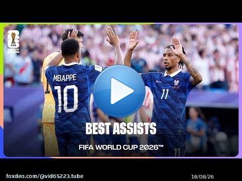 Meilleures passes décisives | Coupe du Monde de la FIFA 2026\u2122 | Olise, Ziko et bien plus