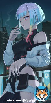 Illustration | Cyberpunk: Edgerunners - Lucy  Artist: Yubis