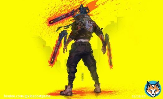 Chainsaw Man x Cyberpunk 2077  Artist: @ConceptFartist