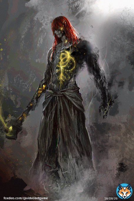 Fan art | Elden Ring - Radagon of the Golden Order  Artist: @legnaju
