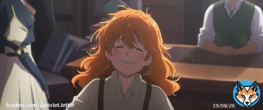 放送中 劇場版 #ヴァイオレット・エヴァーガーデン #金曜ロードショー   外伝に登場する少女・テイラー 「外伝」に登場したテイラーはその後、郵便配達人ベネディクトの弟子になりました。  受付係のネリネ ネリネはヴァイオレットの同僚でTVシリーズの頃から受付係として活躍していました。