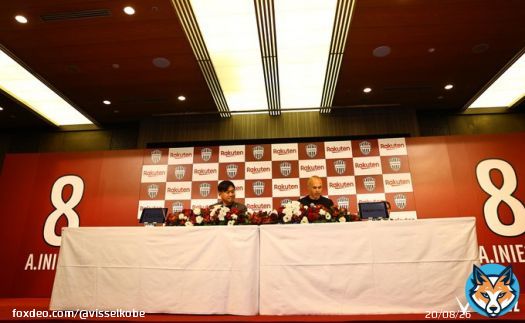 イニエスタ選手(@andresiniesta8)退団会見レポート  会見の様子はこちら   #IniestaKobeForever #visselkobe #ヴィッセル神戸