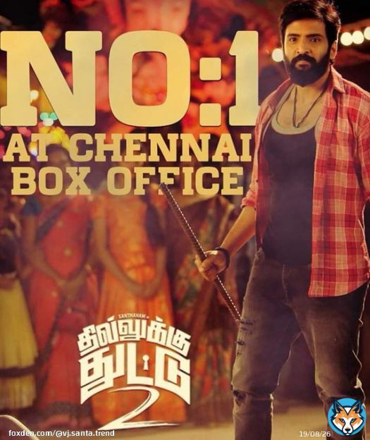 Good Morning Everyone SANTA Heart Beats  #DhillukuDhuddu2  #Santhanam #Agentkannayiram  #3YearsofDD2