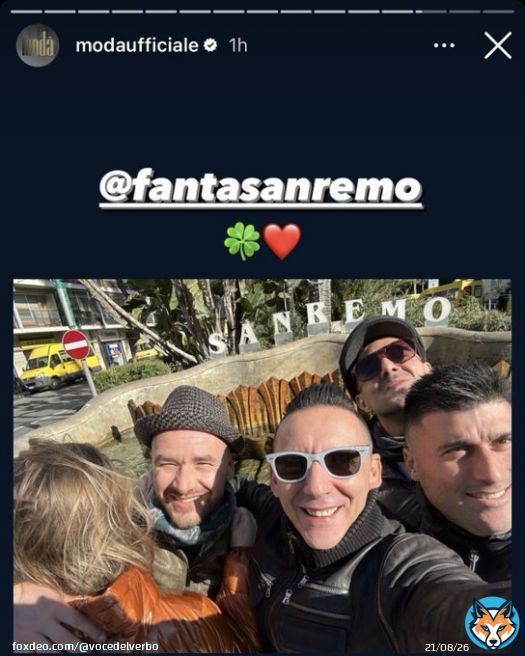i punti che NON sto facendo al fantasanremo dato che NON ho preso i mod&agrave; perch&eacute; &ldquo;tanto figurati se sanno cosa sia&rdquo;