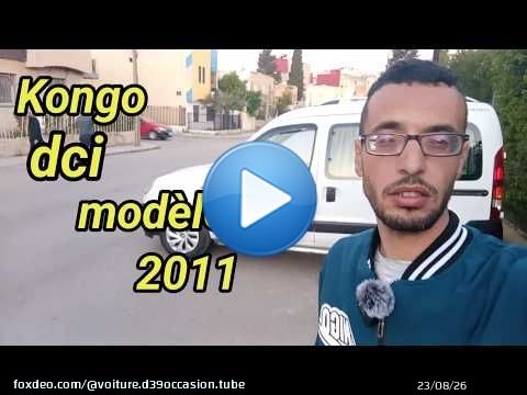 \ud83c\udfc3بالي قبل ميسالي هميز في متناول الجميع Renault Kongo dci الموديل 2011 بثمن جد مناسب