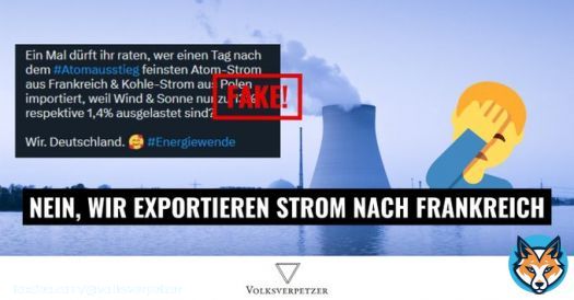#Frankreich ist eher auf deutschen #Strom angewiesen als andersherum - kein Land nimmt sogar mehr #Strom aus Deutschland: Rechte behaupten, nach dem #Atomausstieg m&uuml;sste Deutschland #Atomstrom aus Frankreich importieren. So manipulieren sie:  #Atomkraft