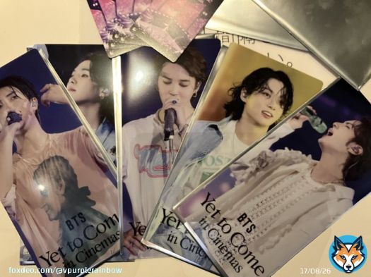 1番最初にジンくんきて歓喜の声でちゃった 無事にGETー #YetToComeInCinemas
