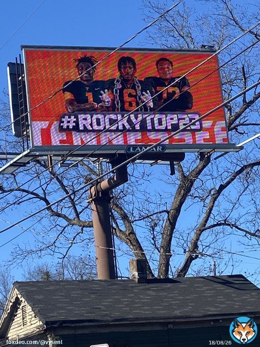 A Tennessee billboard in the capital of Alabama Who would of thought lol #govols #GBO