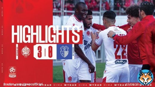 HIGHLIGHTS Wydad AC 3-0 Ittihad Tanger  | BotolaProInwi | Week 20