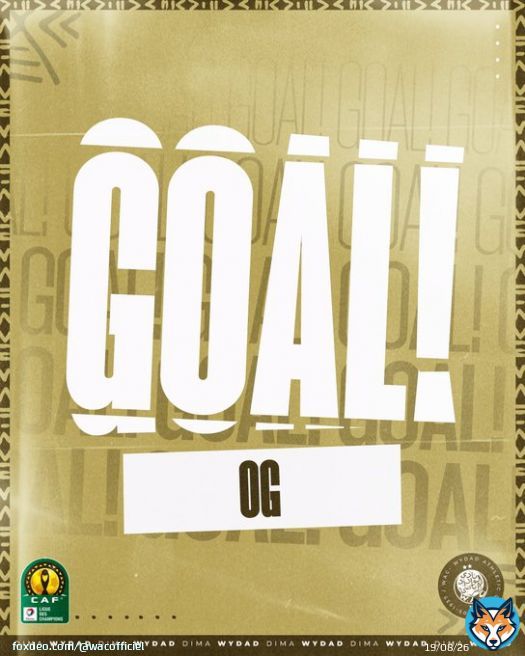 82' GOAAAAAAAAAAAAAAAAAL ! #MSFCWAC 2-2  #DimaWydad