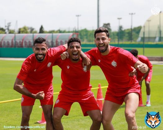 Warriors with a playful twist! Our players never forget to embrace the joy, this is the spirit that drives us forward. #DimaWydad
