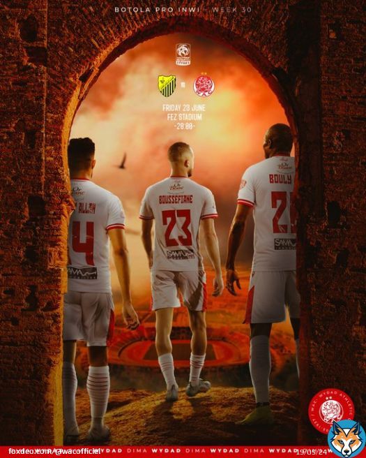 The countdown is over. Let's make this day one to remember!   #DimaWydad