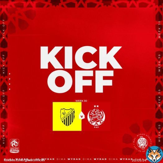 All set to kick things off. Game on!   #DimaWydad