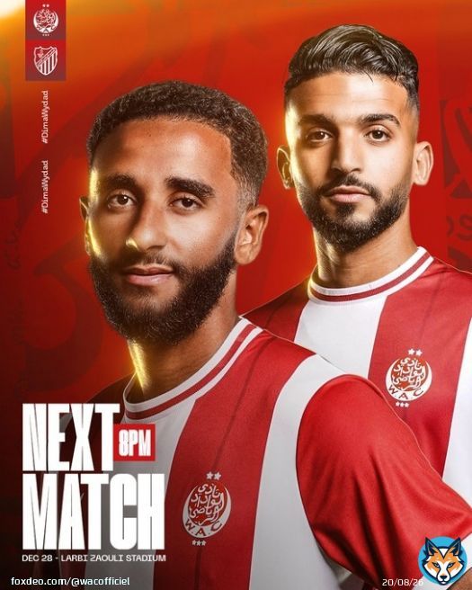Next Up: Maghreb of Fez on Saturday   #DimaWydad