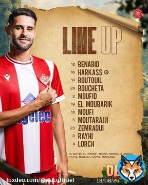 Here&rsquo;s how we line up for #BotolaPro action  #Derby  #DimaWydad