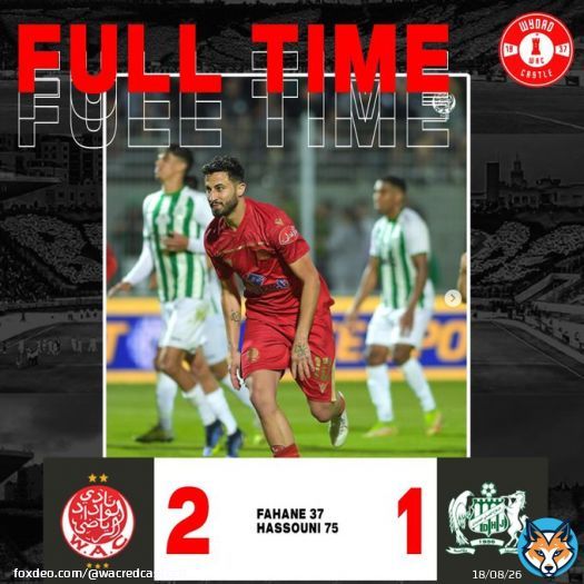 Qualified to the semi final   Dima Wydad