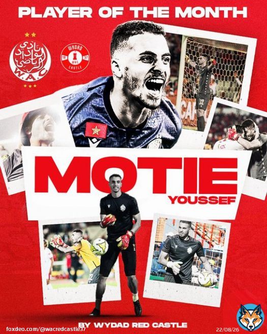 Your player of the month