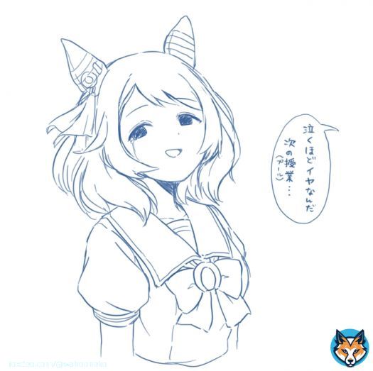 ミラ子ごめんね・・・もっとプールしようね・・・ #ウマ娘 #ヒシミラクル