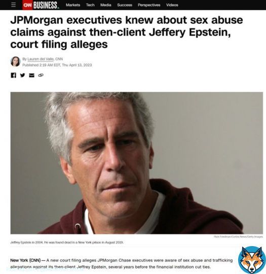 Whenever bankers like Jamie Dimon say '#Bitcoin is only used by criminals' remember that Epstein was JPMorgan's client and they knew exactly what he was doing.  The real criminals use the U.S. dollar.