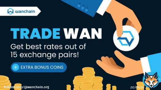 3/ Anyone can trade $WAN against other major #cryptocurrencies on the #MyCointainer exchange app.  The @mycointainercom platform offers different bonuses for users who have successfully finished trading any pairs using their built-in exchange.