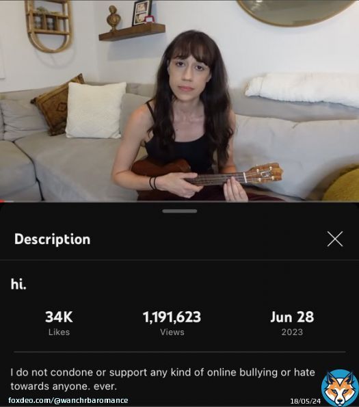 What in the Amanda Palmer starring in a bootleg sequel to Pitch Perfect featuring a throwback 2010’s ukulele scene is this Kevin Spacey bizarre 2019 Christmas video-esque “hi” from Colleen Ballinger? I thought it couldn’t get any more cringe than the Miranda Sings Netflix show.