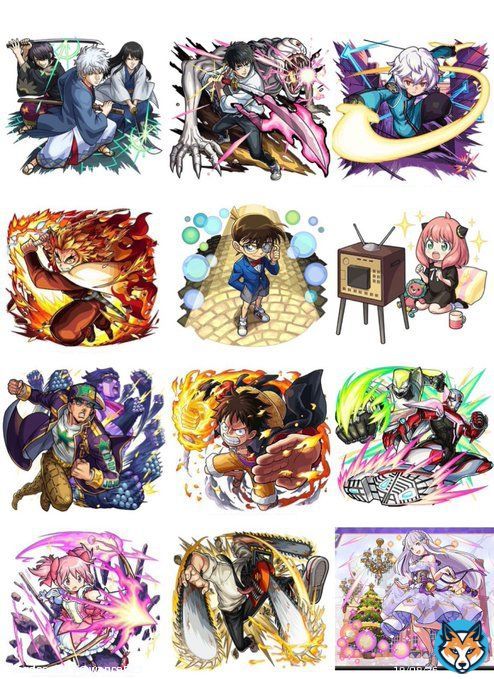 #モンスト  今年のコラボやばすぎる（ｎ回目）