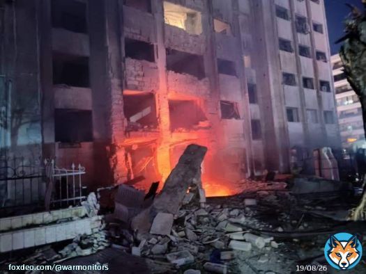 Syria, a country that was recently hit with an earthquake that killed thousands was attacked earlier this week by western funded ISIS terrorists which left 53 dead.   Tonight the Zionist regime launched an unprovoked air attack directly hitting a civilian apartment building.