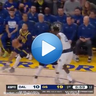 Draymond knew EXACTLY where Stephen was going to be