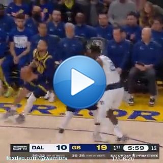 Draymond knew EXACTLY where Stephen was going to be