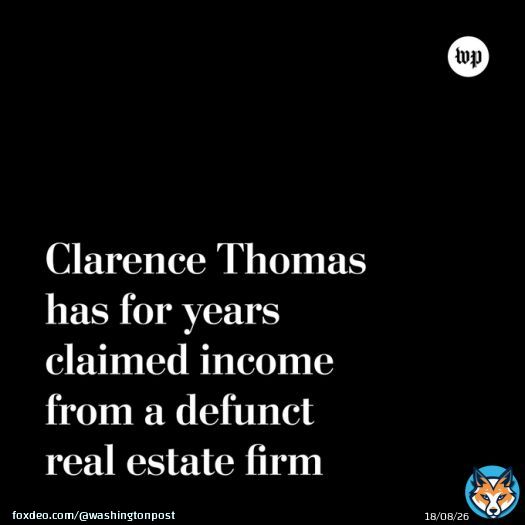 Over the last two decades, Supreme Court Justice Clarence Thomas has reported on required financial disclosure forms that his family received rental income totaling hundreds of thousands of dollars from a firm called Ginger, Ltd., Partnership.  But that company &mdash; a Nebraska real&hellip;