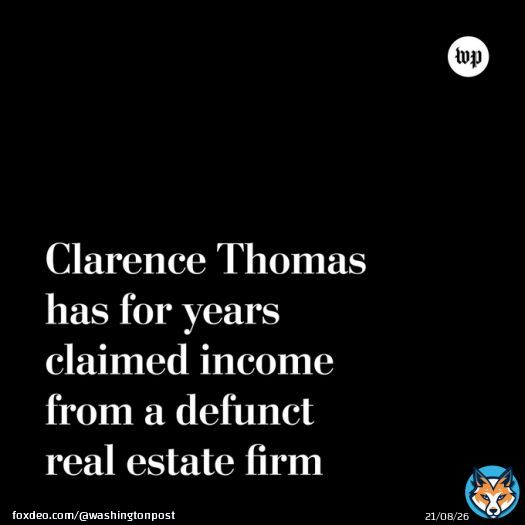 Over the last two decades, Supreme Court Justice Clarence Thomas has reported on required financial disclosure forms that his family received rental income totaling hundreds of thousands of dollars from a firm called Ginger, Ltd., Partnership.  But that company &mdash; a Nebraska real&hellip;